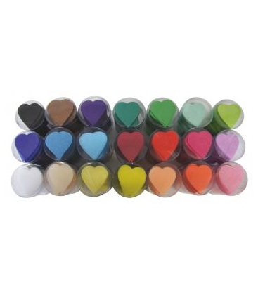 Confetti coeur multicolores Confetti coeur multicolores