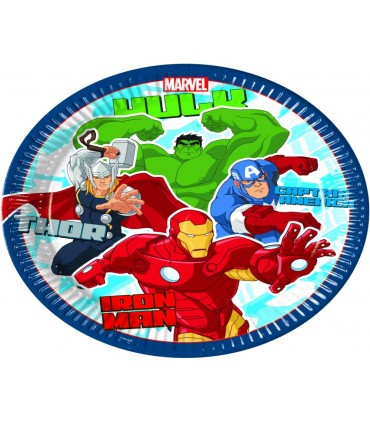 Assiettes avengers