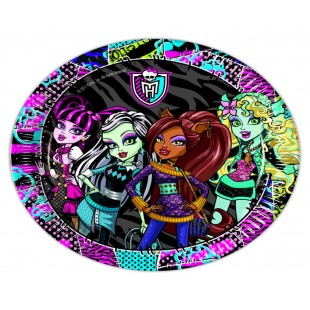 Assiette monsters high