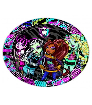 Assiette monsters high