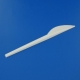 Couteau plastique blanc 165 mm