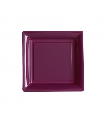 Assiette dessert 18cm aubergine