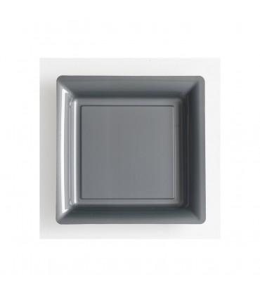 Assiette dessert 18cm gris