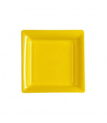 Assiette dessert 18cm jaune