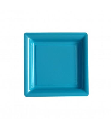 Assiette dessert 18cm turquoise