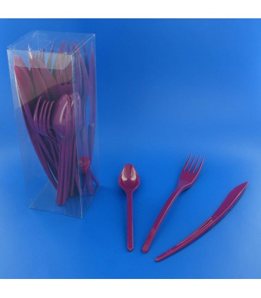 Ménagère aubergine