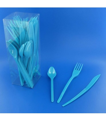 Ménagère turquoise