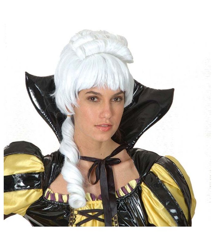 perruque marquise blanche