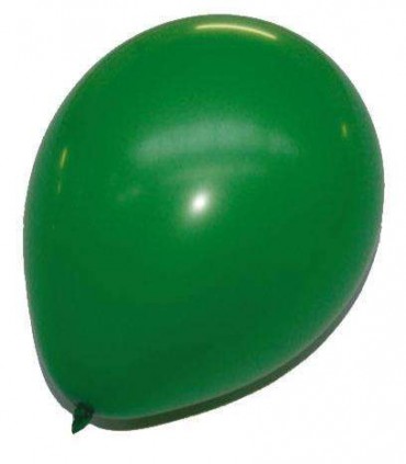 Ballon uni standard 30 cm vert
