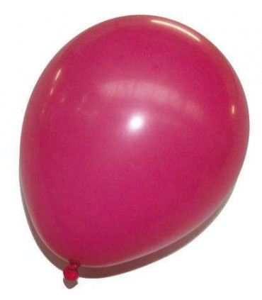Ballon uni standard 30 cm fushia