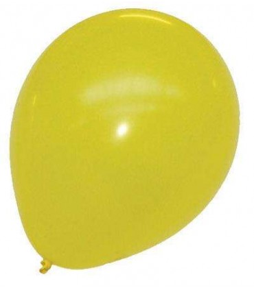 Ballon uni standard 30 cm citron