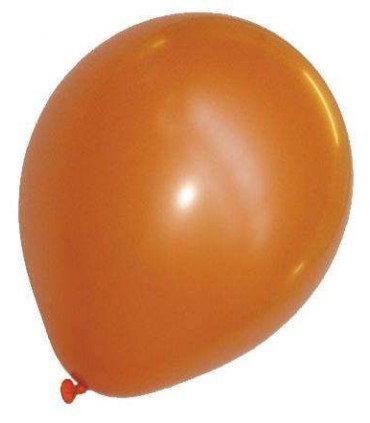 Ballon uni standard 30 cm orange
