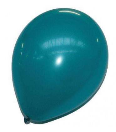 Ballon uni standard 30 cm turquoise
