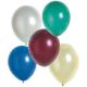 Ballon uni métallisé 30 cm x 100