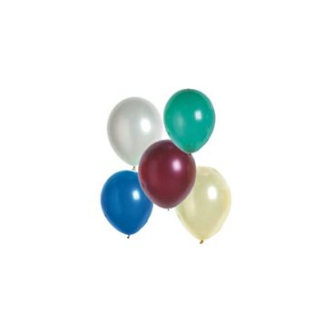 Ballon uni métallisé 30 cm x 100 Ballon uni métallisé 30 cm x 100