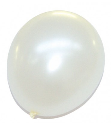 Ballon uni métallisé 30 cm x 50