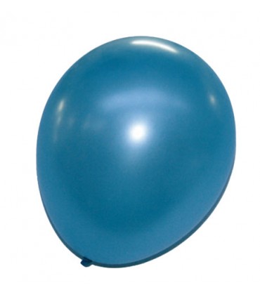 Ballon uni métallisé 30 cm x 50