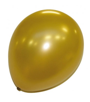 Ballon uni métallisé 30 cm x 50