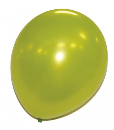 Ballon uni métallisé 30 cm x 50
