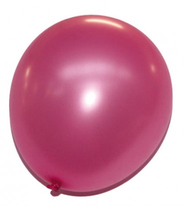 Ballon uni métallisé 30 cm x 50