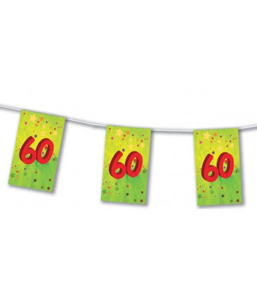 Banderole âge 60 ans