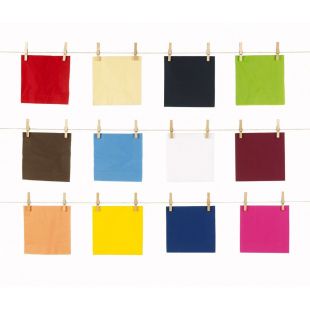 Serviette ouate unie