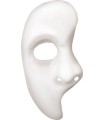 Masque blanc 1/2 visage
