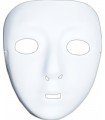 Masque blanc visage