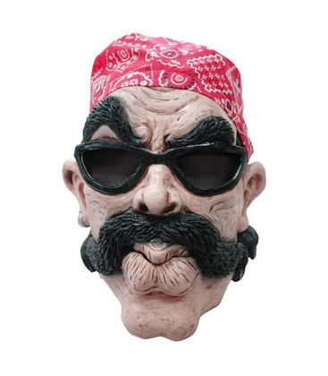 Masque PVC motard Masque PVC motard