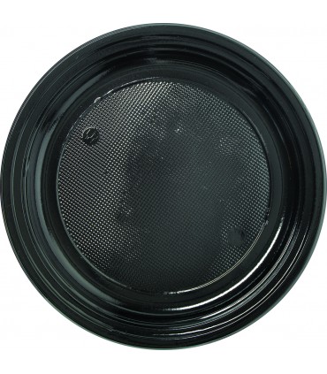 Assiette ronde dessert en couleur