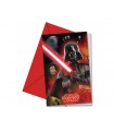 Carte invitation star wars