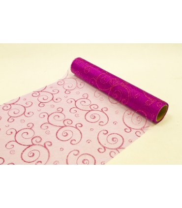 Chemin de table organza