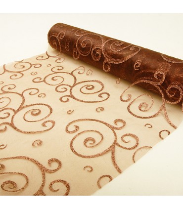 Chemin de table organza