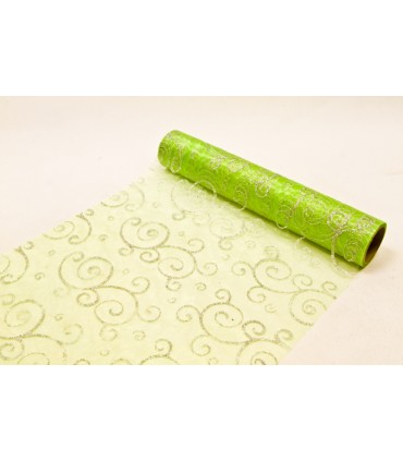 Chemin de table organza