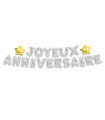 Ballon mylar guirlande joyeux anniversaire