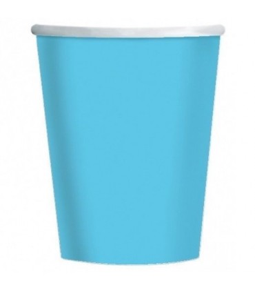 Gobelet carton turquoise